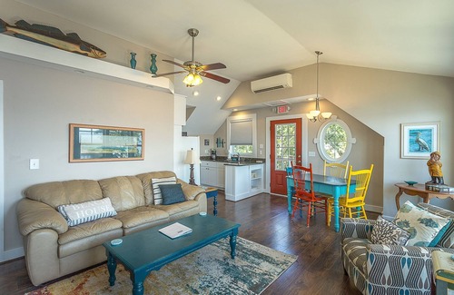 Carrabelle House | Sitting On The Sound is a great place to just sit back and relax.