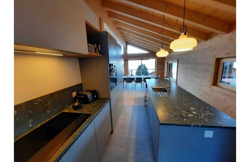 Saint-Pierre-de-Clages Ski Chalet | Ski in/out Chalet with breathtaking view of the slopes