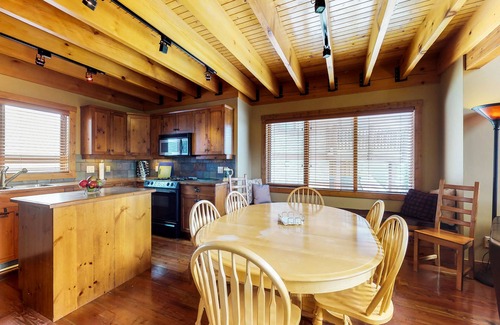 The Forest House | Ski-in/out home with private hot tub & great location by Village