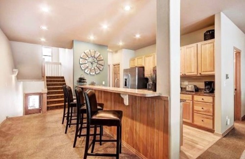 Peak 8 Ski Chalet | Ski In-Out to 4 Oclock Run Breck! Private Hot Tub