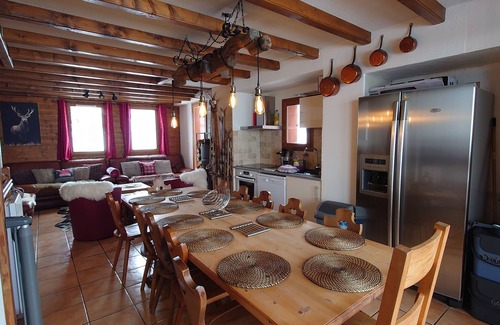 Plagne Villages Ski Chalet | Ski out the door! heart of village, easy to get to ski school smart TV's & wifi
