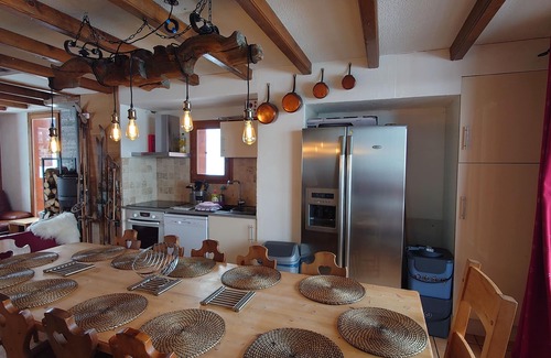 Plagne Villages Ski Chalet | Ski out the door! heart of village, easy to get to ski school smart TV's & wifi