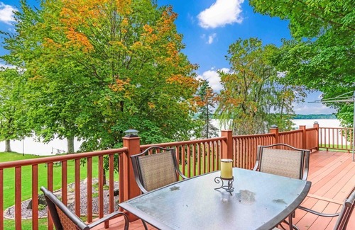 Mosinee Cabin | Skipping Rock Retreat, Mosinee WInCompletely updated lakefront get-away.