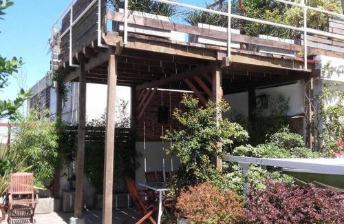 Ciudad Vieja Apartment | Sky Garden Sarandi [ Decó ] Pool & Barbacue