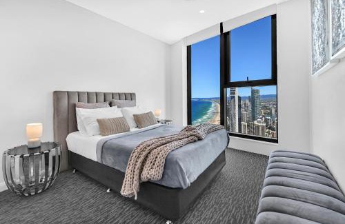 Surfers Paradise Apartment | Sky-High Sanctuary Ocean Views - Pet Friendly