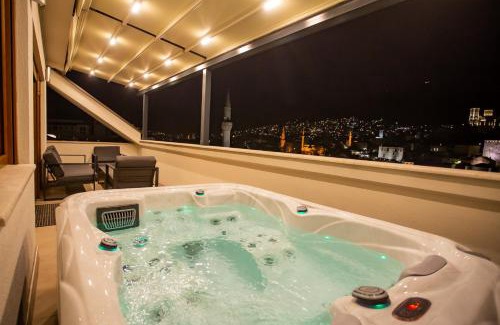 Mostar Old Town Apartment | Sky Penthouse Old Bridge with sauna and jacuzzi