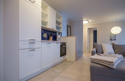 Binz Apartment | Sky suite with unobstructed sea view, roof terrace and balcony