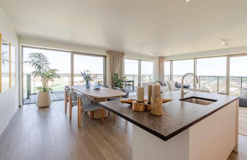 Ostend City Centre House | Sky Tower II - Modern Stay with Panoramic Views
