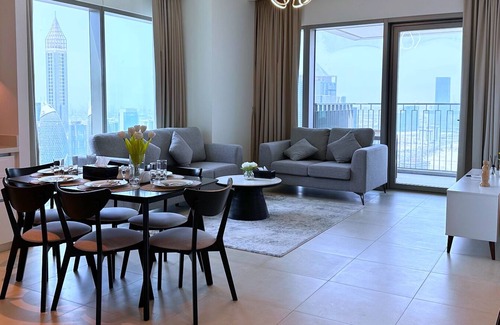 Bur Dubai Apartment | Skyline Apartment Linked to Dubai Mall