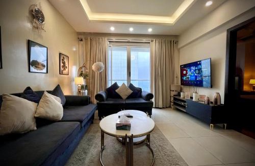 Blue Area Apartment | Skyline Luxury Apartments-Elysium Tower Opposite Centaurs Mall Islamabad