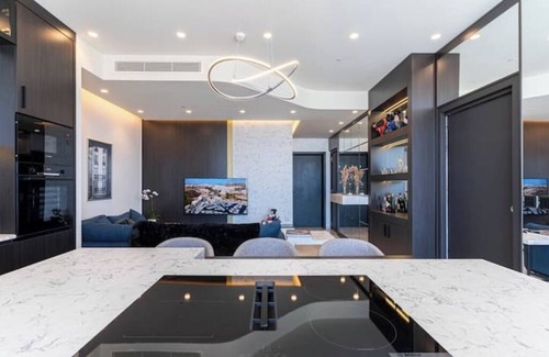 Paceville Apartment | Skyline Mercury Tower apartment with pool access