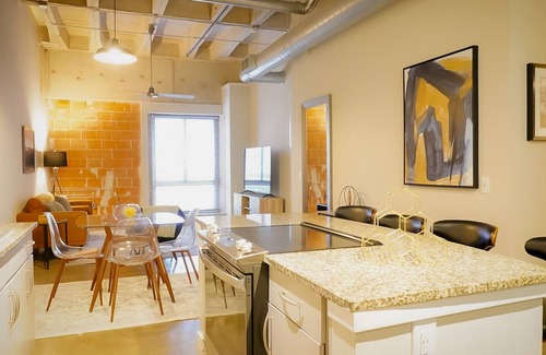 Riverside Terrace Apartment | Skyline View centrally located in the Museum District/Medical Center