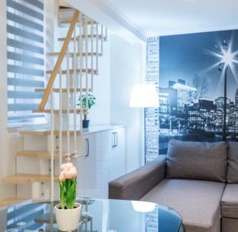 Ferencvaros Apartment | Sleek Minimalist Studio at Inner City