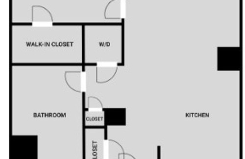 Contra Costa Centre Apartment | Sleek Walnut Creek 1BR w/ Gym, Pool & Spa, steps to BART, by Blueground