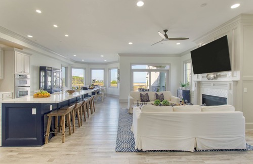 Palmetto Dunes House | Sleeps 38 | 2 Homes, Steps to the Beach, Private Pool + HotTub, Game Room, Views