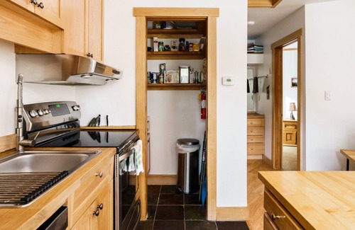 Peak 8 Condo | Slope Side Lodge Apt. Surrounded by Nature Steps to the Bus - Fast WiFi