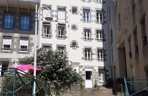 Manche Apartment | Small apartment in the center of town, a stone's throw from the port and the beach