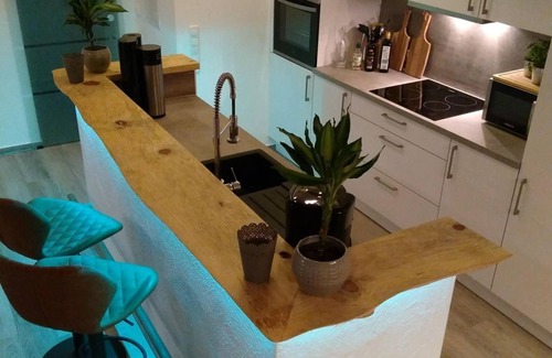 Muerlenbach Apartment | Small time-out 4-bed vacation apartment 2x bath/WC own sauna - Hof Grindelborn