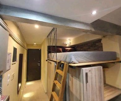 Kypseli Apartment | Smart Cozy Studio at Athens 30 Sqm with yard semi-basement