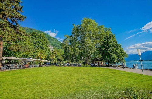 Montreux Apartment | Soft Glam 1-bedroom appt - Lake & Mountain View