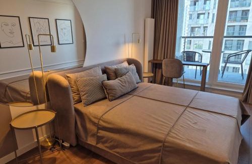 Katowice Apartment | SOKOLSKA 30 TOWERS apartments - NEW- LUX- PARKING- SAUNA- GYM -and the best VIEW