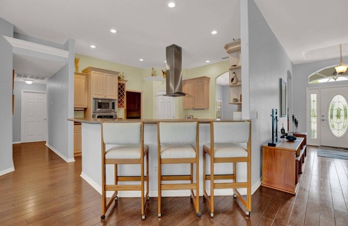 Sun 'N Lake Villa | Solar Heated Private Pool & Lanai On Golf Course!