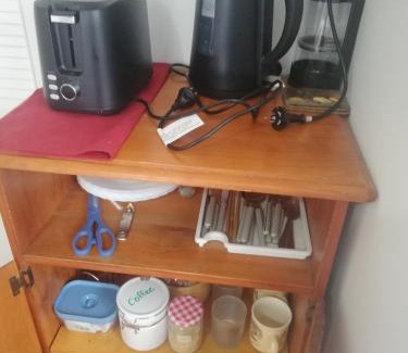 Hamilton Apartment | Songbird Sleepout with bathroom and mini kitchenette
