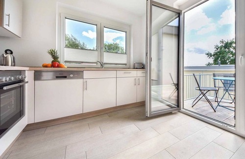 Korswandt Apartment | Sonnenpark 03 - high-quality and modern with fireplace
