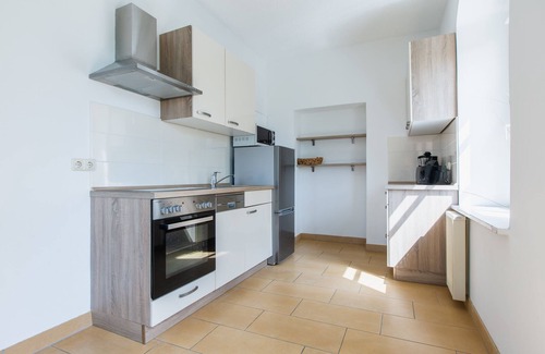 Pirna Apartment | 'Sonnenstein Castle' above the roofs of Pirna with a breathtaking view!