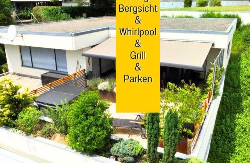 Ueberlingen Apartment | SONNENTERRASSE - 3 Schlafzimmer, Whirlpool & Alpenblick - Perfekt für Romantik oder Familienurlaub mit Kind , Hund willkommen by FerienWohnenAmSee -