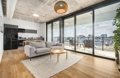 Tel Aviv Apartment | Sophisticated 1BR 56 Sqm with Balcony and free parking