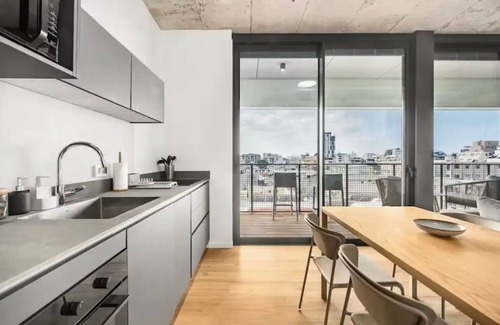 Tel Aviv Apartment | Sophisticated 1BR 56 Sqm with Balcony and free parking