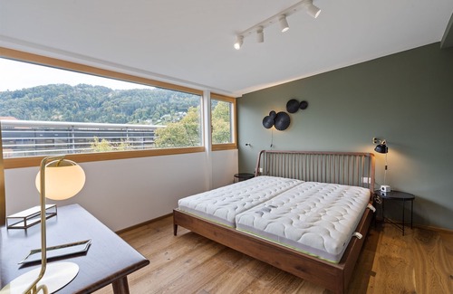 Bregenz Apartment | Sophisticated Apartment in Bregenz with Balcony