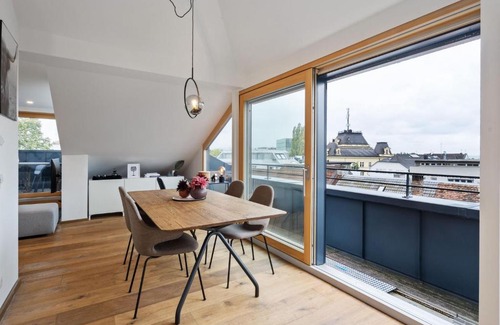 Bregenz Apartment | Sophisticated Apartment in Bregenz with Balcony