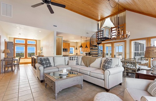 Frisco House | Soundfront Family Escape – Pool, Hot Tub & Views