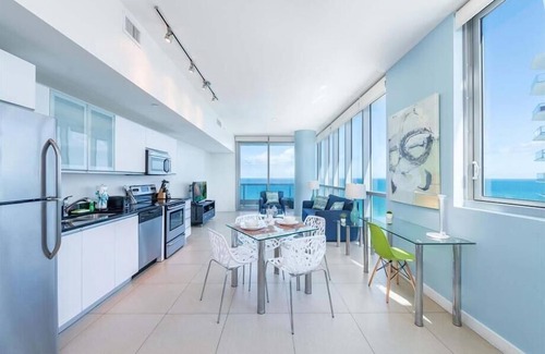 North Beach Apartment | Spa-style Amenities w/Beachfront View | Ocean Front View | Balcony