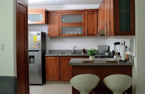 Llanos de Gurabo I Apartment | Spacious 3-bedroom and 2 bathroom with WiFi, fitness room, pool area santiagoRD