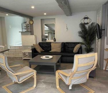 Le Treport House | Spacieuse Maison Bleue, au centre des Cordiers