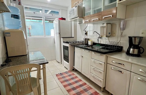 Prainha Apartment | Spacious apartment with barbecue 2 minutes from the beach🏖️