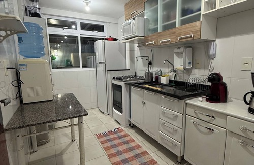 Prainha Apartment | Spacious apartment with barbecue 2 minutes from the beach🏖️