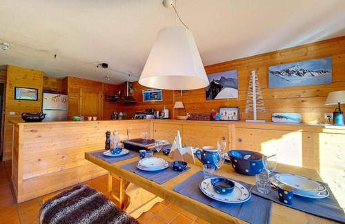 Le Bettaix Ski Chalet | Spacious 10-Person Ski-In Chalet with Fireplace, Terrace & Game Room