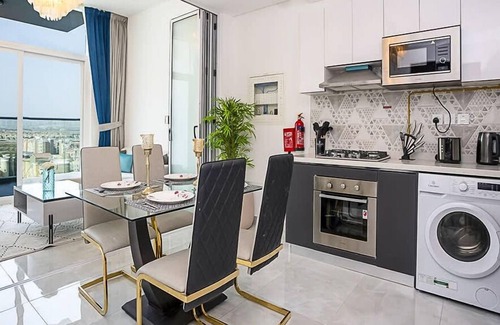 Discovery Gardens Apartment | Spacious 1BR Apt in Pearlz by Danube