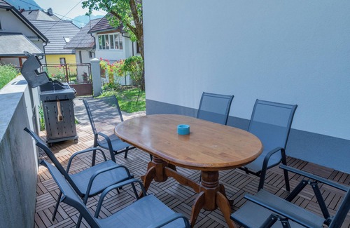Bovec Apartment | Spacious 2-bedroom apartment with large private terrace and BBQ