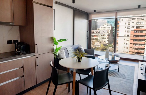 El Golf Apartment | Spacious 2BR Retreat in Las Condes Comfort Awaits