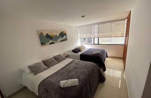 San Patricio Apartment | Spacious 3-bedroom apartment in gorgeous Bogotá with WiFi