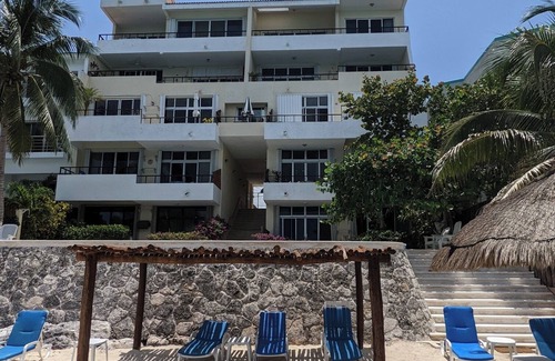 San Miguel Apartment | Spacious 3-Bedroom Beachfront Penthouse in Cozumel! - 15 min walk from downtown!