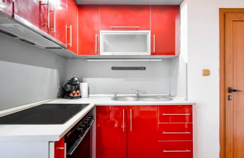 Sofia City Center Apartment | Spacious 3BR in the Center - Kitchen + Smart TV's