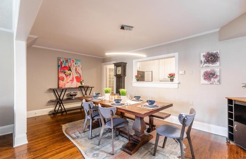 Chaplin Estates Apartment | Spacious 3BR with King Beds and Parking - Midtown!