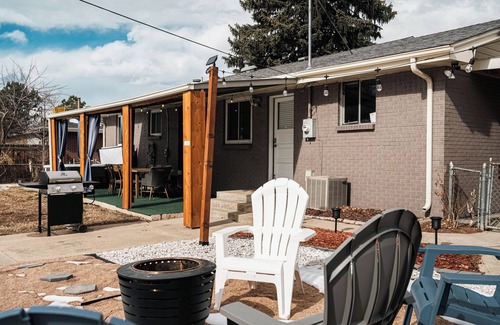 Lamar Heights Area House | Spacious 4-bedroom National Park themed house with gym and hot tub in Arvada