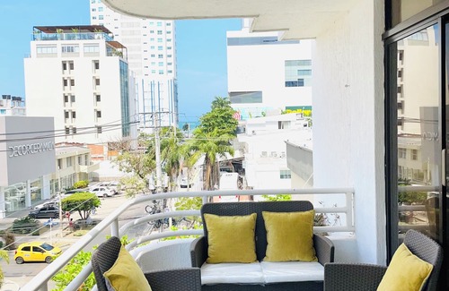 Bocagrande Apartment | Spacious 4-bedroom apartment in gorgeous Cartagena de Indias with AC, WiFi